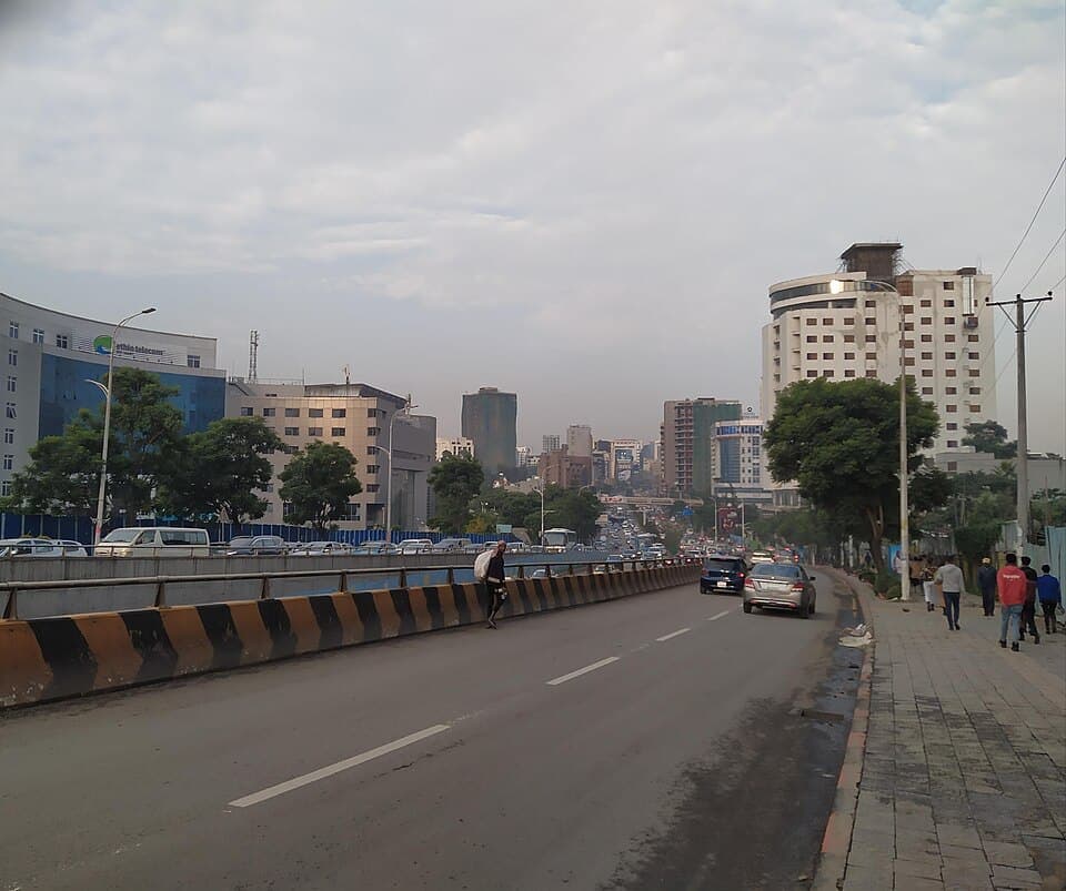 Bole Road, Addis Ababa, Ethiopia